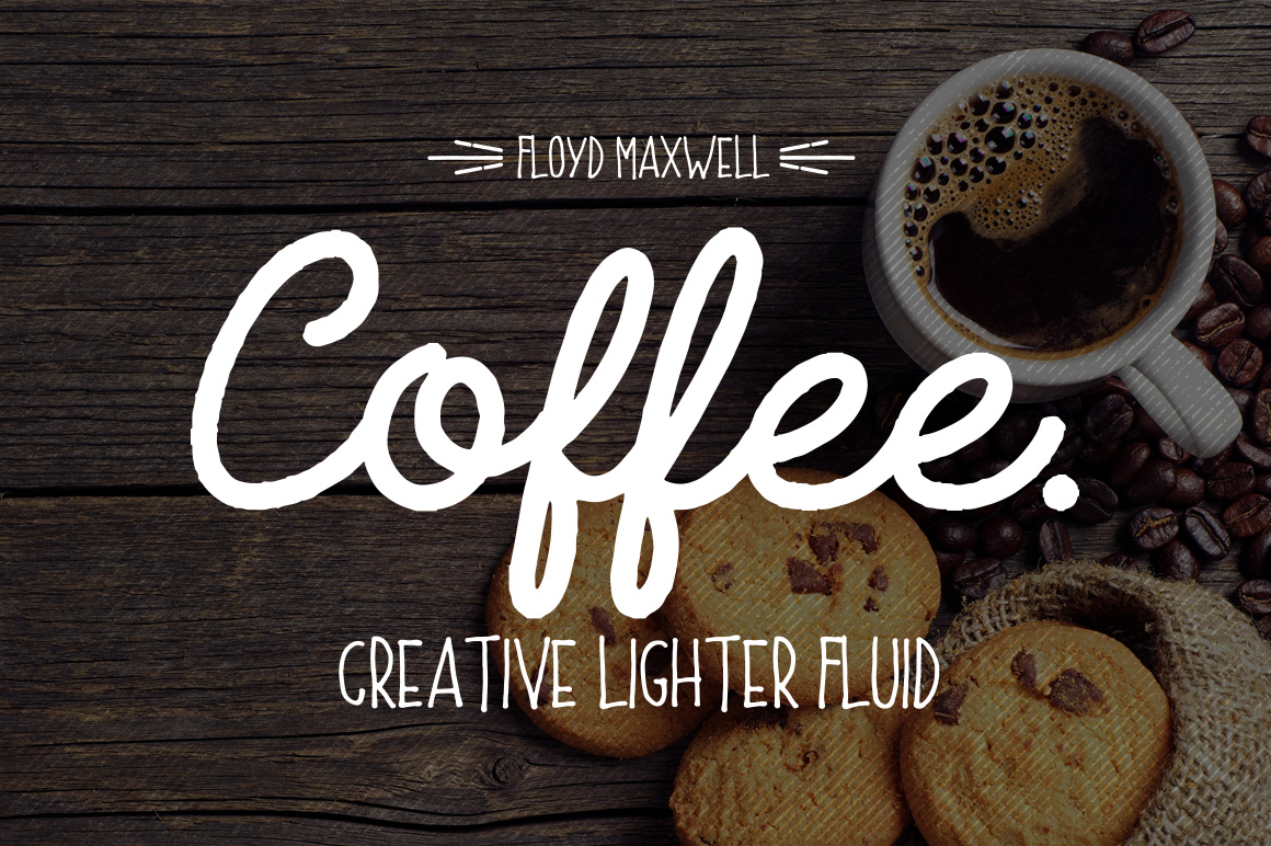 Adding Genuine Warmth to Your Work with Coffee Font + Extras