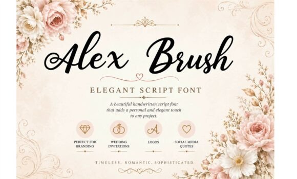 Alex Brush: The Perfect Script Font for Elegant Designs