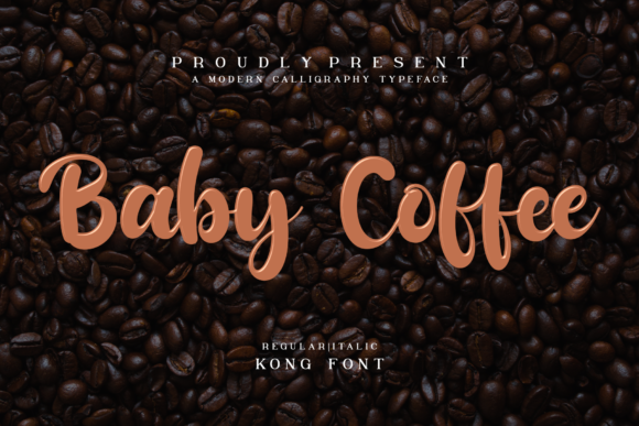 Baby Coffee: A Script Font for Modern, Playful Design