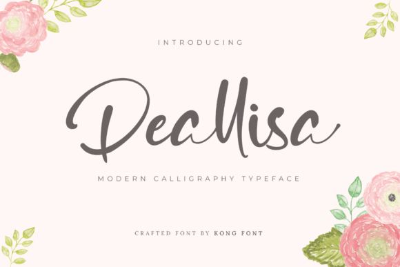 Deallisa: A Playful Handwritten Script Font for Modern Creators