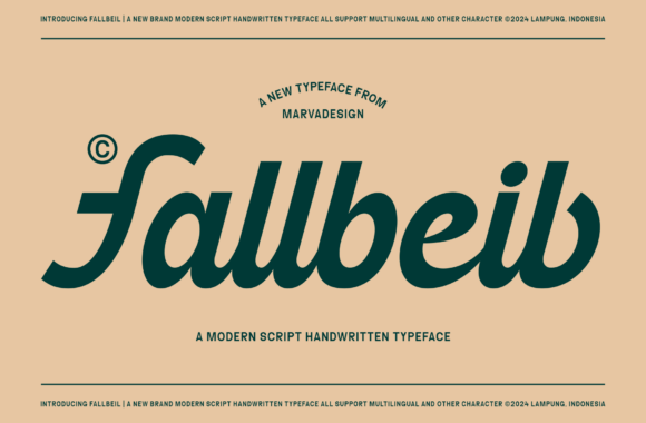 Discovering Fallbeil: A Modern Script with Strength