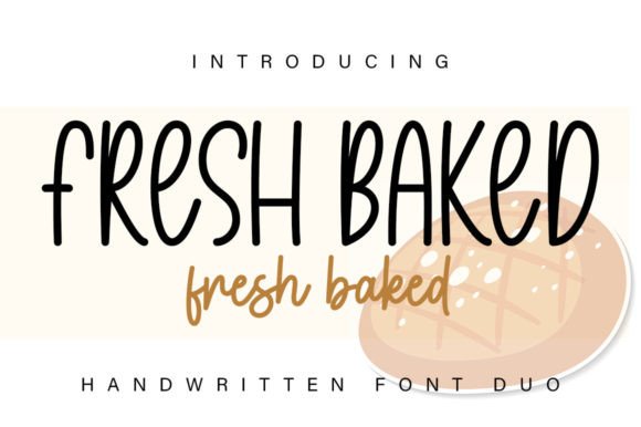 Fresh Baked: The Stylish Duo Font for Romantic Creations