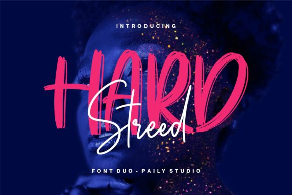 Hard Streed: Where Elegant Script Meets Modern Display