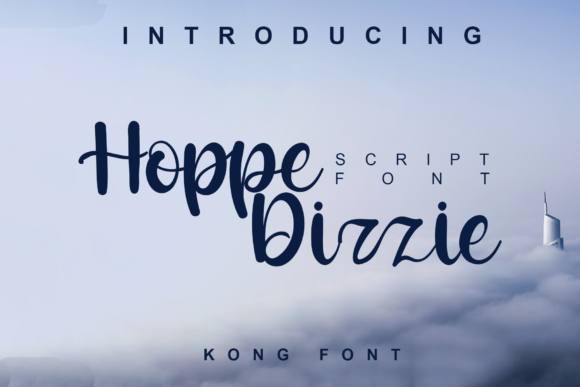 Hoppe Dizzie: A Script Font for Projects That Need Character