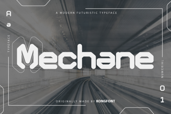 Mechane: The Playful Script Font for Modern Creators