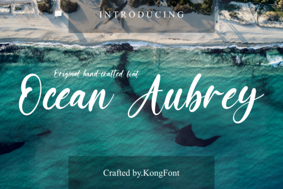 Ocean Aubrey: A Modern Script for Creative Brands