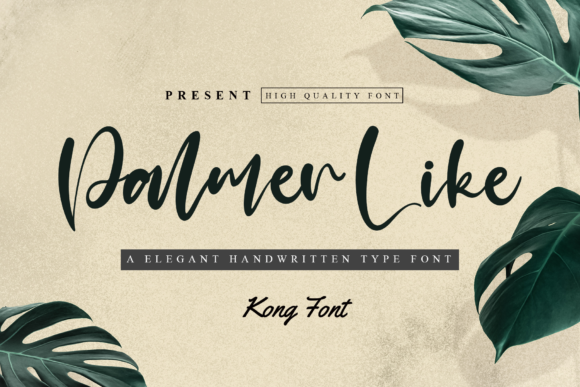 Palmer Like: A Modern Handwritten Font for Creative Projects