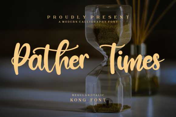 Pather Times: A Modern Script Font for Elegant Projects