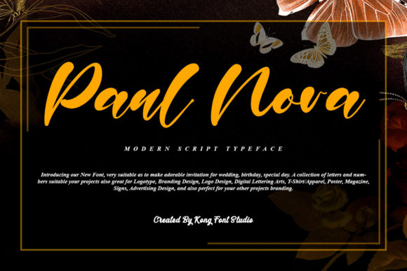 Paul Nora: A Playful Handwritten Font for Creative Projects