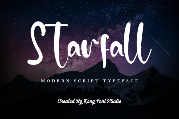 Starfall: The Playful Handwritten Script for Modern Creatives